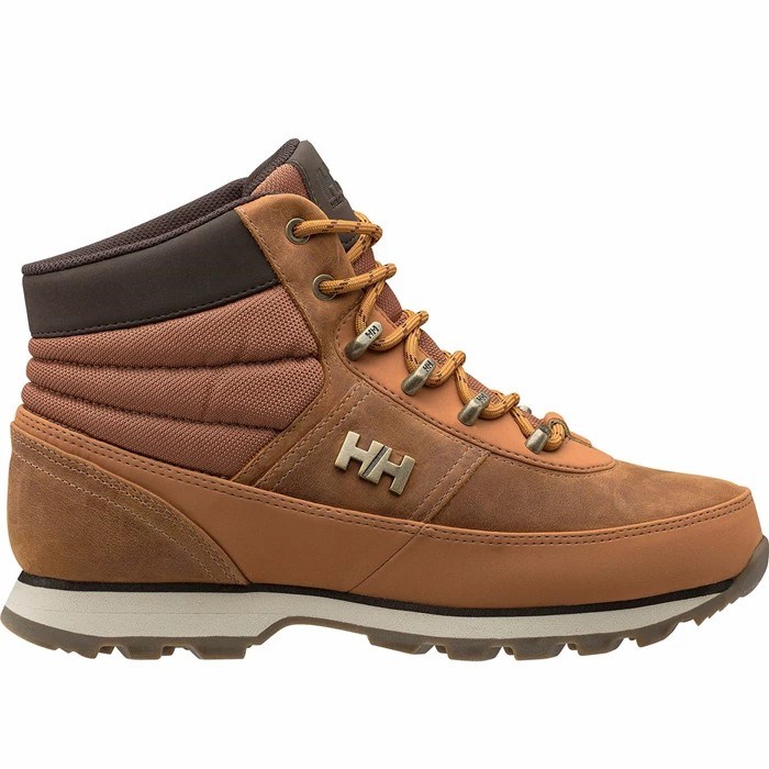 Women's Helly Hansen W Woodlands Work Boots Orange Brown | 572-CELNHS