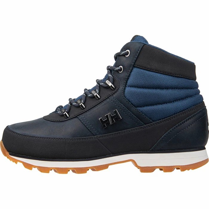 Women\'s Helly Hansen W Woodlands Work Boots Navy | 821-EJBTHO